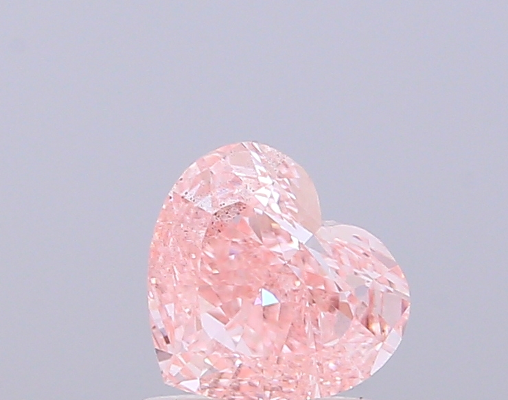1.00 ct Heart, Fancy Intense Pink VS2 IGI CVD