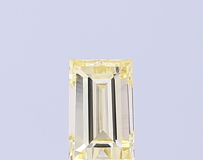 0.44 ct Baguette, Fancy Intense Yellow VS2 CVD