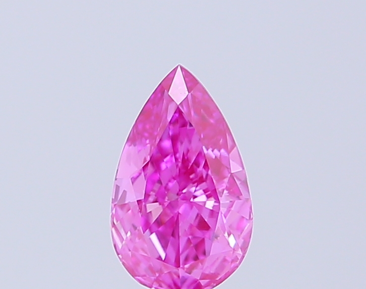 0.48 ct Pear, Fancy Intense Purple VS1 CVD
