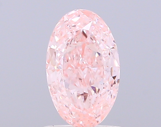 1.01 ct Oval, Fancy Intense Pink VS2 IGI CVD