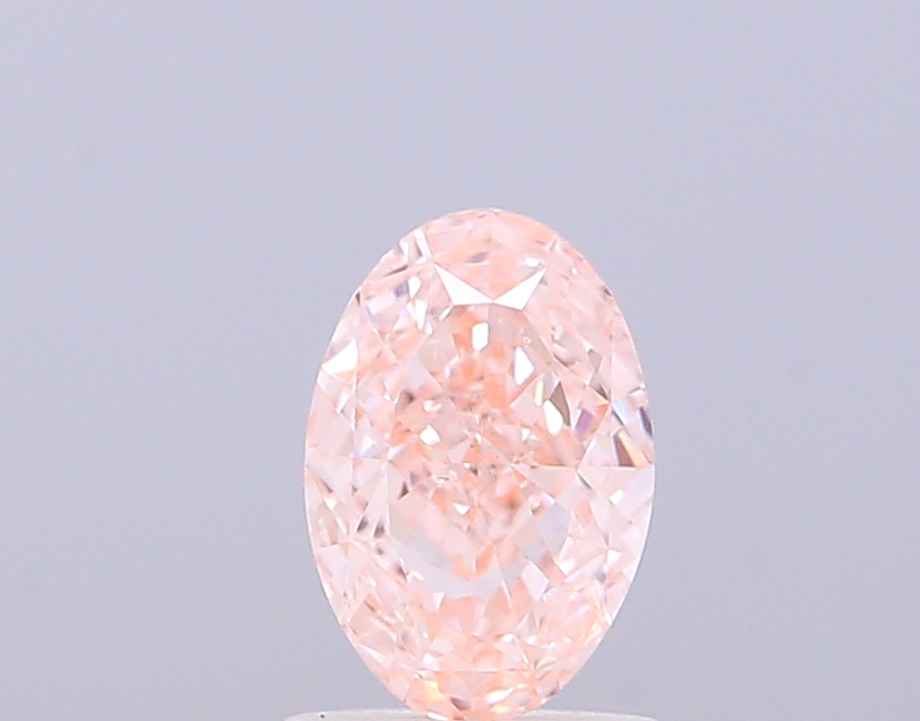 1.05 ct Oval, Fancy Intense Pink VS2 IGI CVD