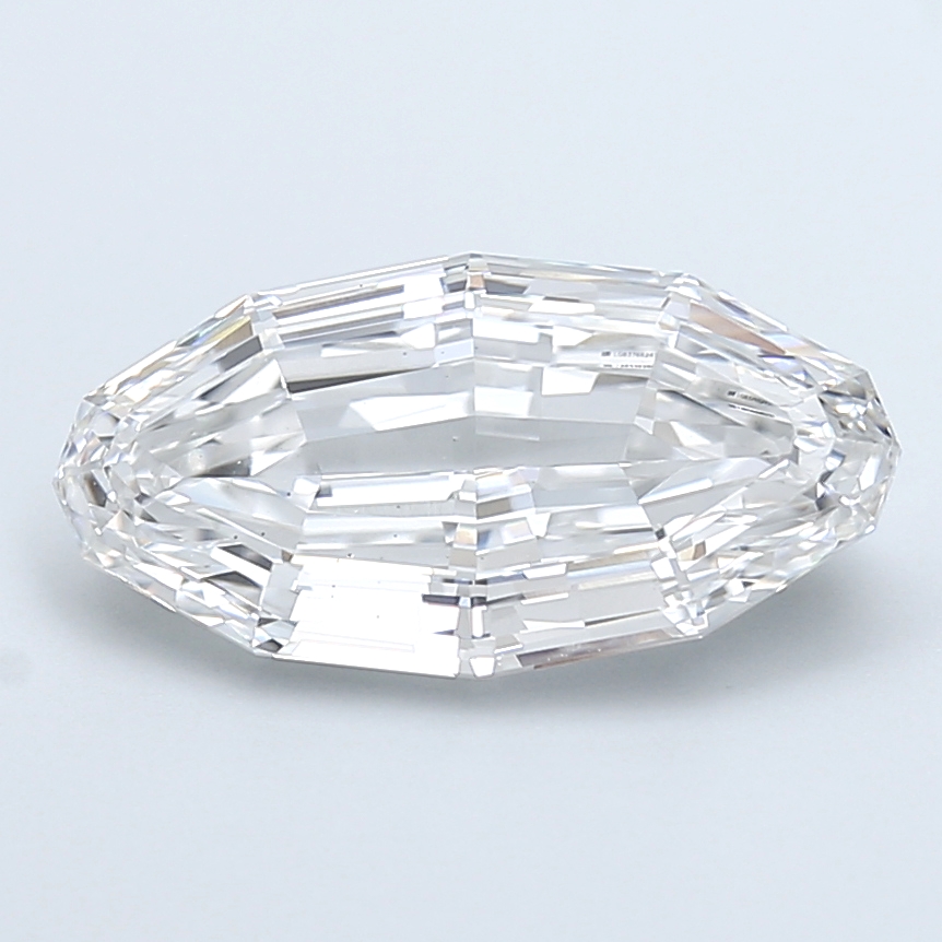 5.06 ct Oval Step lab grown diamond E VS1