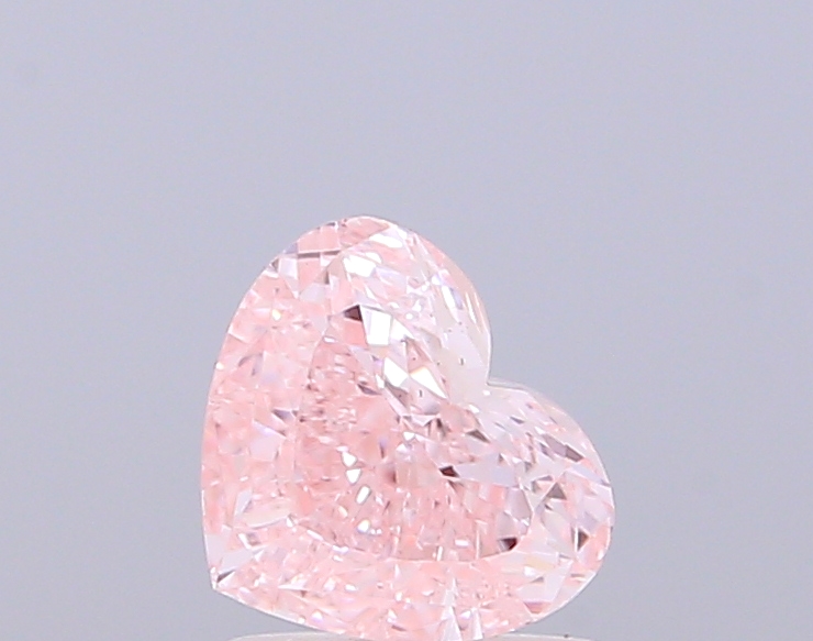 1.01 ct Heart, Fancy Intense Pink VS1 IGI CVD