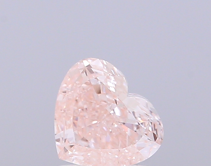 1.01 ct Heart, Fancy Pink SI1 IGI CVD