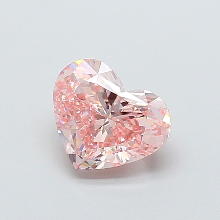 2.51 ct Heart Fancy Light Pink Lab-Grown Diamond