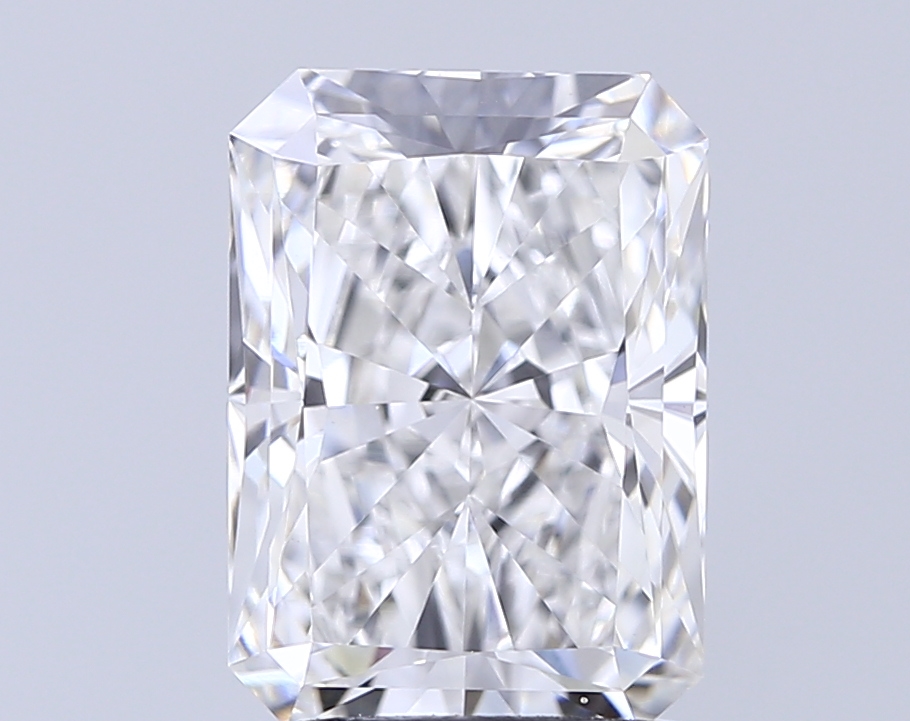 2.09 ct E VVS1 Radiant lab-grown diamond