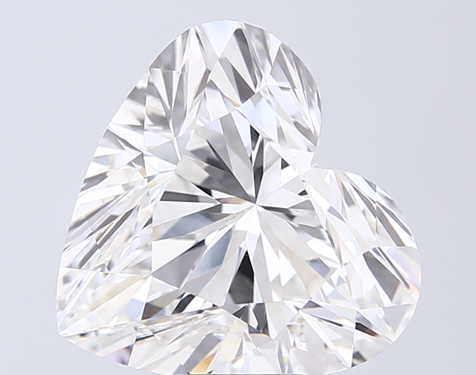 7.07 ct. heart Lab Grown Diamond front image